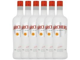 Licor ARCHER'S Archer's County Peach Licor De Melocotón (0.7 L - 6 unidades)