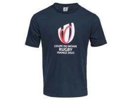 T-shirt para Homem de Rugby SPORTFOLIO (M - Azul)
