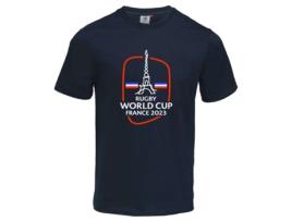 T-shirt para Rugby de Homem SPORTFOLIO (L - Azul)