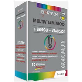 Biokygen Multivitamínico Energia e Vitalidade 30 Comprimidos Mastigáveis