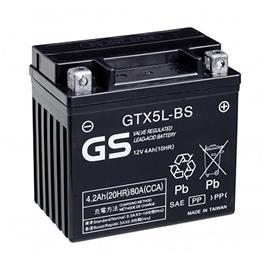 Gs Baterias Gt (t) Gtx5l-bs Sealed Battery