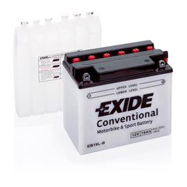 Exide Eb16l-b Conventional Acid Supplied Battery