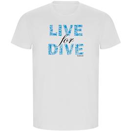 Kruskis Live For Dive Eco Short Sleeve T-shirt  2XL Homem