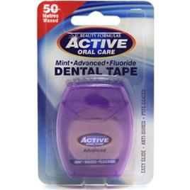 Fio dental com Menta e flúor para higiene bucal ativa