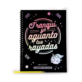 Caderno para Rainbow Scratch Book