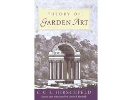 Livro theory of garden art de c. c. l. hirschfeld (inglês)