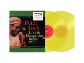 VINIL PETER TOSH - Live & Dangerous: Boston 1976 [2LP VINIL AMARELO TRANSPARENTE] Edição Limitada [RSD 2023]