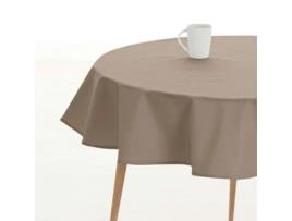 Toalha de Mesa BELUM redonda em resina resistente a nódoas Liso 157 (140 cm)