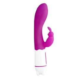 TONNY VIBRADOR USB G SPOT 36 FUNÇÕES SILICONE ROXO