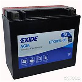 Exide Etx20hl-bs Battery 12v