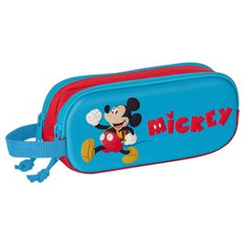 Safta Mickey Mouse 3d Double Pencil Case   Homem