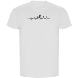 Kruskis Soccer Heartbeat Eco Short Sleeve T-shirt  3XL Homem