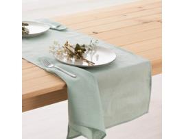 Caminho de Mesa BELUM (45 x 140 cm - Linho - Azul)