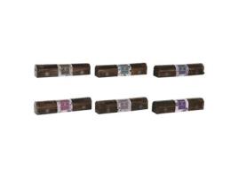 Incenso DKD Home Decor Castanho (6 Unidades)