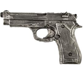 Pistola de espuma cinza de 20 cm