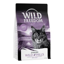 Wild Freedom Adult Wild Hills Sterilised com pato - Pack económico: 2 x 6,5 kg