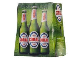 Cerveja Coral Puro Malte 6x0.25l