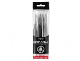 Conjunto 5 Pincéis Angelus Micro Detail Paint Brush