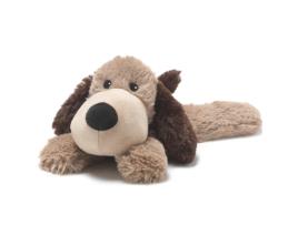 Peluche WARMIES Junior Brown Dog hot water bottle plush (Idade Mínima Recomendada: 1 ano)