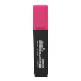 REYMON Marcador Fluorescente HL92, Ponta Biselada, Rosa