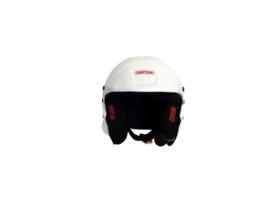 Capacete Rally Branco Tamanho Xs Hans (Viseira Blanca) SIMPSON
