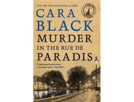 Livro murder in the rue de paradis de cara black (inglês)