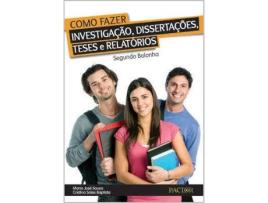 Livro - Como Fazer Investigação, Dissertações, Tese e Relatórios - Segundo Bolonha de Cristina Sales Baptista e Maria José Sousa (Português)