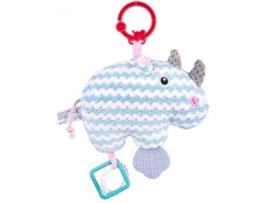 Boneco de Pendurar BALI BAZOO de Atividades Rinoceronte Blue (Idade Mínima Recomendada: 0 meses)