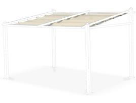 Lona de Substituição para Pérgola ALICE'S GARDEN Murum (Cru - 3X4M)