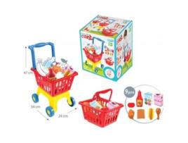 Carrinho de Compras MOCHTOYS Carrinho Compras (Idade Mínima Recomendada: 36 meses)