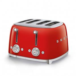SMEG - Torradeira 4 Fendas TSF03RDEU