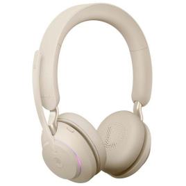 Jabra Fones De Ouvido Evolve2 65 Ms Mono Usb-c One Size Beige