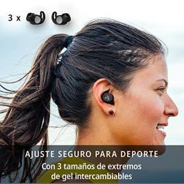 Vista 2 - Auscultadores sem Fios com Microfonoe - Intra-auricular - Bluetooth - Cancelamento de Ru?do Activo - Isolamento de Ru?do - Preto