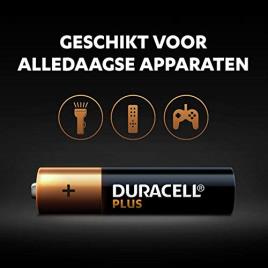 DURACELL - PILHA DURACEL. -MLPLUSK4AAA