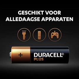 DURACELL - Pilha PILHA DURACEL MLPLUSK4AA