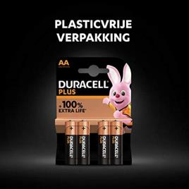 DURACELL - Pilha PILHA DURACEL MLPLUSK4AA