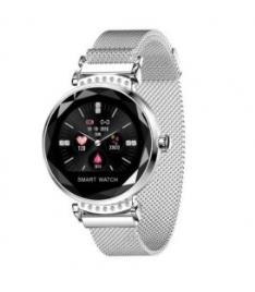 Smartwatch Innjoo Lady Crystal Frecuencia Cardíaca Plata