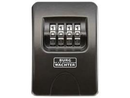 Cofre Burg-Wachter KeySafe 10 Chaves 13 x 4 x 18 cm Preto Zinco