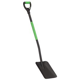 vidaXL Pá de jardim com pega em D aço