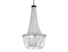 Candeeiro de Teto BIGBUY HOME 50 x 50 x 90 cm Metal Prata