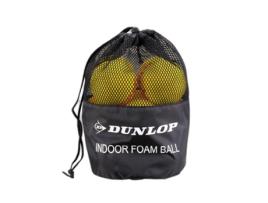 Conjunto de 12 bolas de ténis DUNLOP Indoor Foam