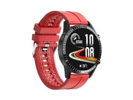 Smartwatch MOROROR I9 de Deteção de Sono Bluetooth Vermelho