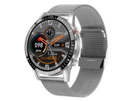 Smartwatch MOROROR I9 de Deteção de Sono Bluetooth Prata