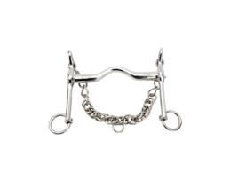 Cabeçada de cavalo Weymouth bit aço inoxidável HORKA