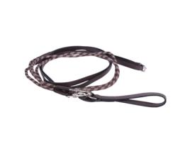 rédeas de cavalo alemãs QHP Luxe