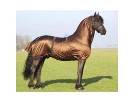 Manta anti-eczema para cavalos de pescoço grande QHP
