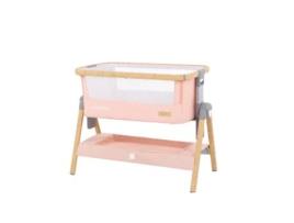 Mini berço-cama de madeira Nanna Rosa KIKKABOO ESPAÑA SL.