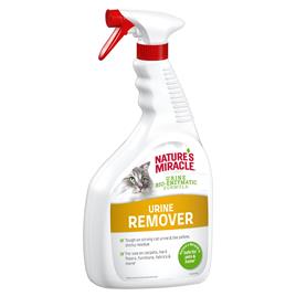Nature's Miracle Spray removedor de manchas de urina e odores para gatos - Pack económico: 2 x 946 ml