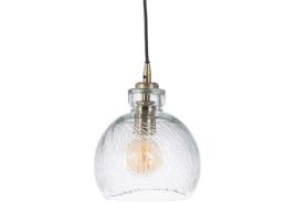 Candeeiro de Teto BIGBUY HOME Cristal Metal 20 x 20 x 27 cm