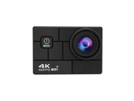 Action Cam MYMOBILETRIP À Prova de Água Controlo Remoto (4K / 60 Fps - Wi-Fi - 24 MP - 7X Zoom Sports Pro)